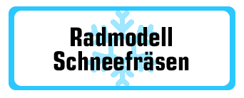 Radmodell-Schneefräsen
